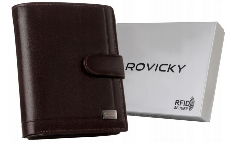 Vīriešu ādas maks Rovicky RV203 S315