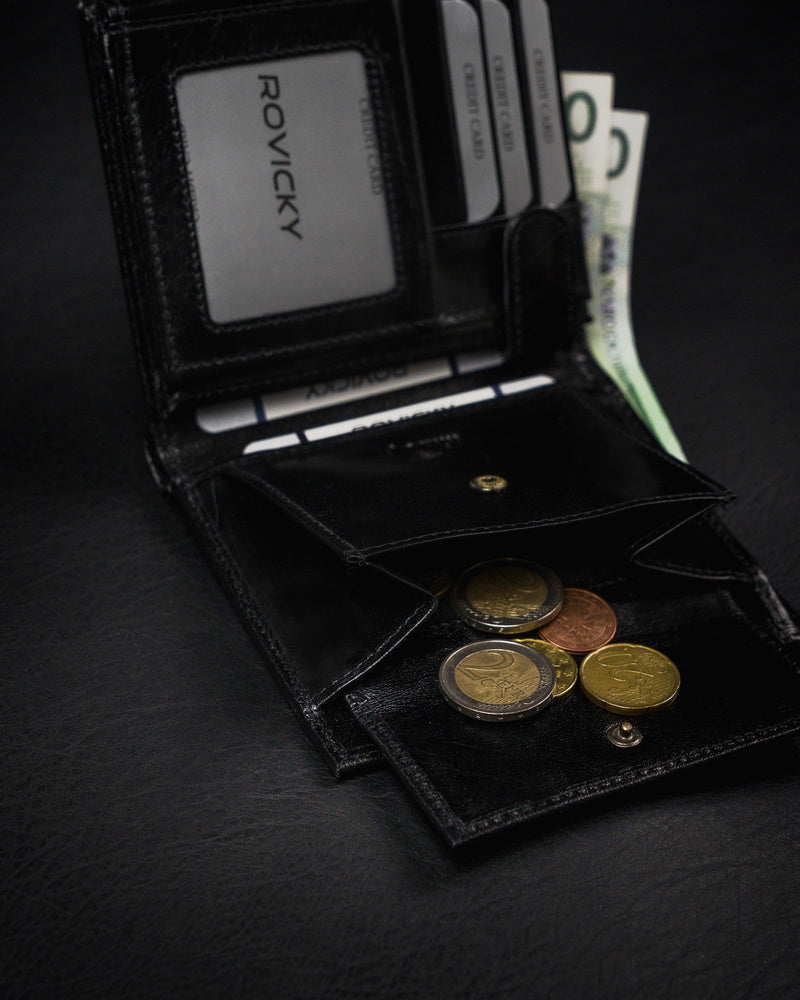 Vīriešu ādas maks Rovicky RV54 S248