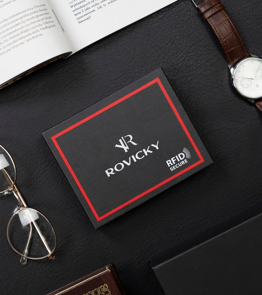 Vīriešu ādas maks Rovicky RV68 S234