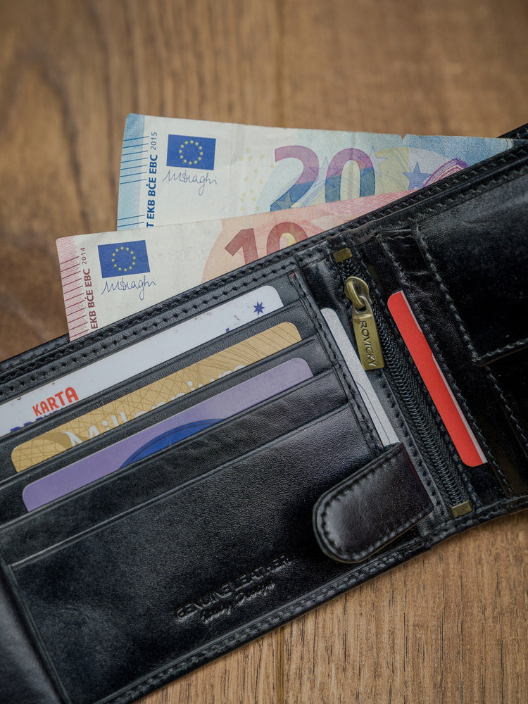 Vīriešu ādas maks Rovicky RV96 S205