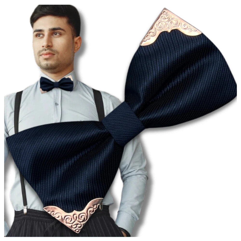 Vīriešu tauriņš, tumši zils