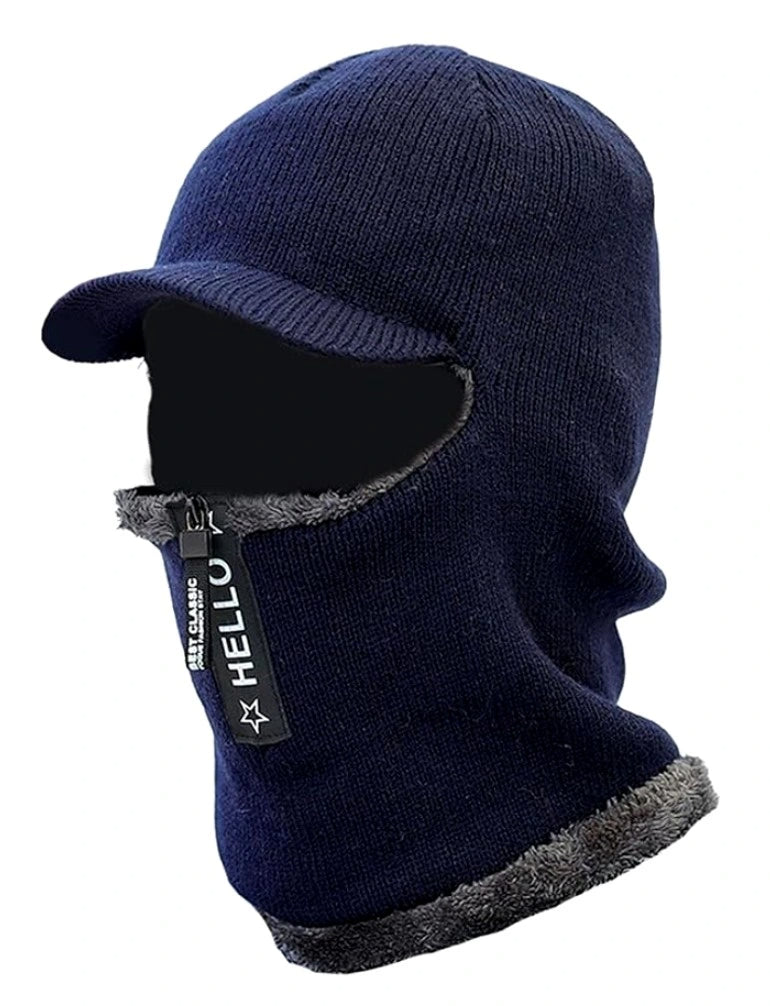 Vīriešu slēpošanas cepure ED110 zila