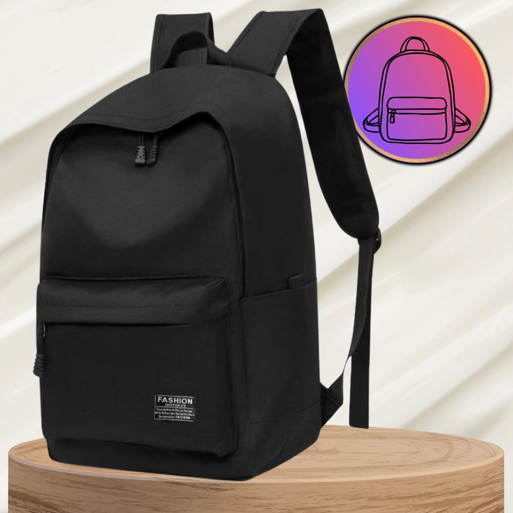 Vīriešu sporta mugursoma, melna