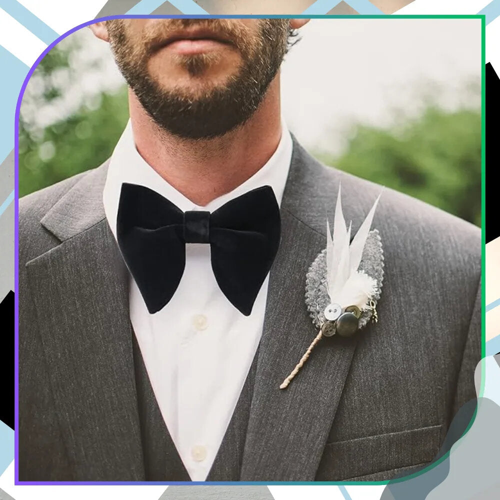 Vīriešu varde, melna, samta