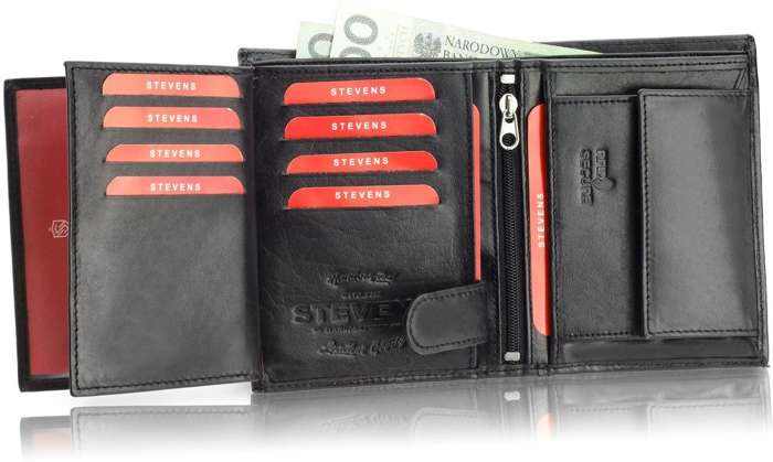 Vīriešu vertikāls ādas maks Stevens DP01 S16