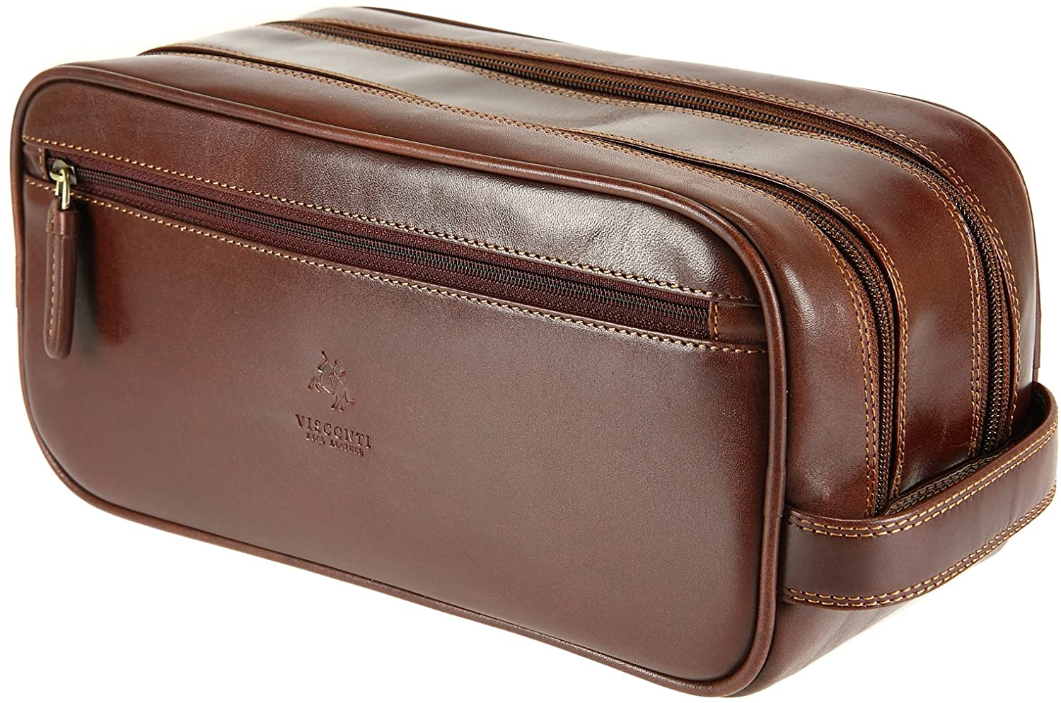 Vīriešu kosmētikas soma Visconti MZ100, brūna R4