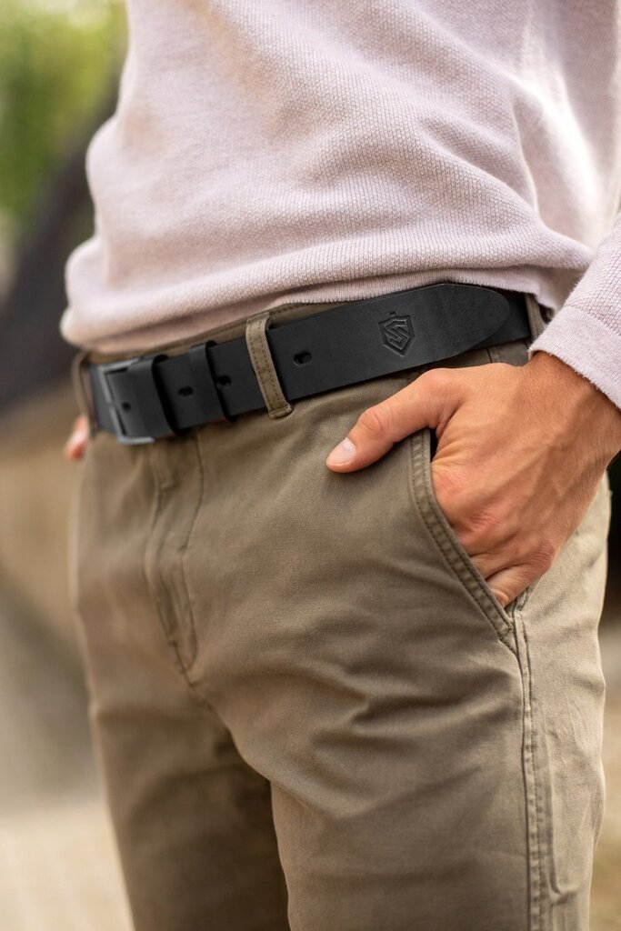 Vīriešu ādas josta Stevens DI04 D38