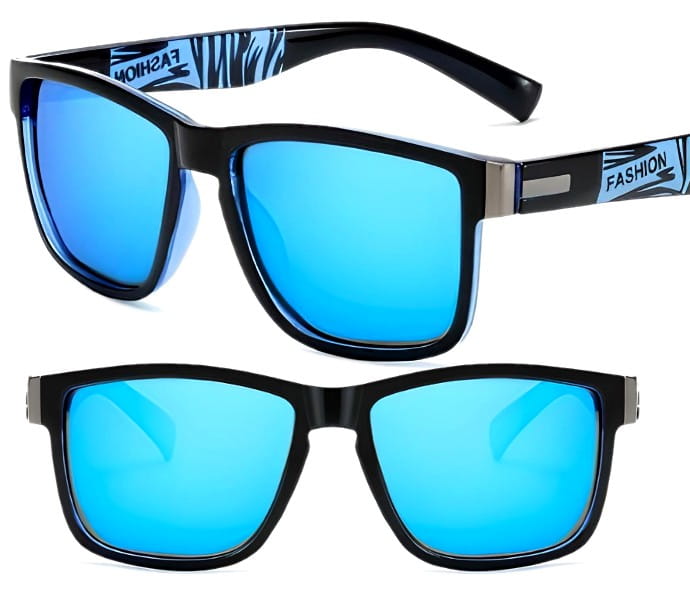 Vīriešu saulesbrilles V88-B, zilas