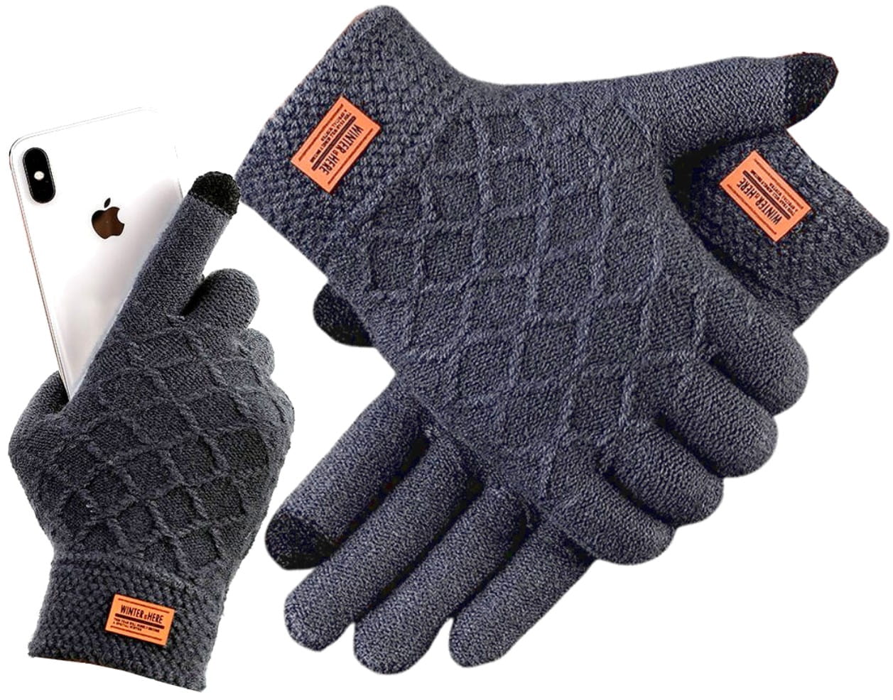 Vīriešu ziemas cimdi R7