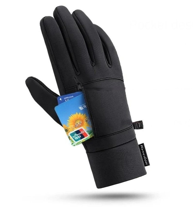 Vīriešu ziemas cimdi S98, melni