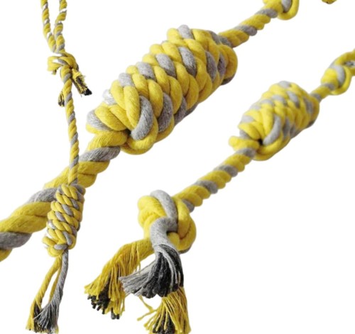 Suņu rotaļlieta S1, dzeltena