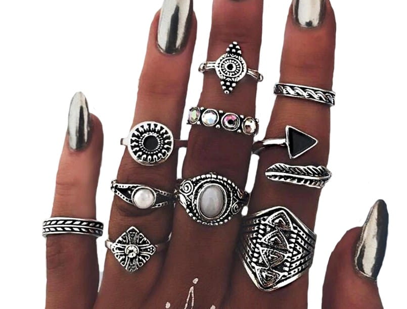 Gredzenu komplekts - HIT, 10 gab.