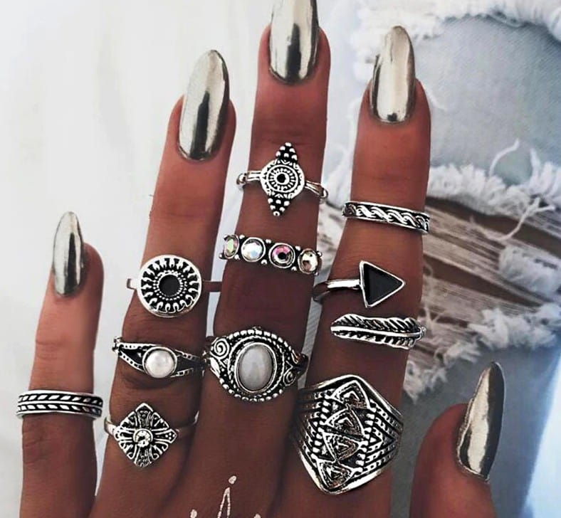 Gredzenu komplekts - HIT, 10 gab.