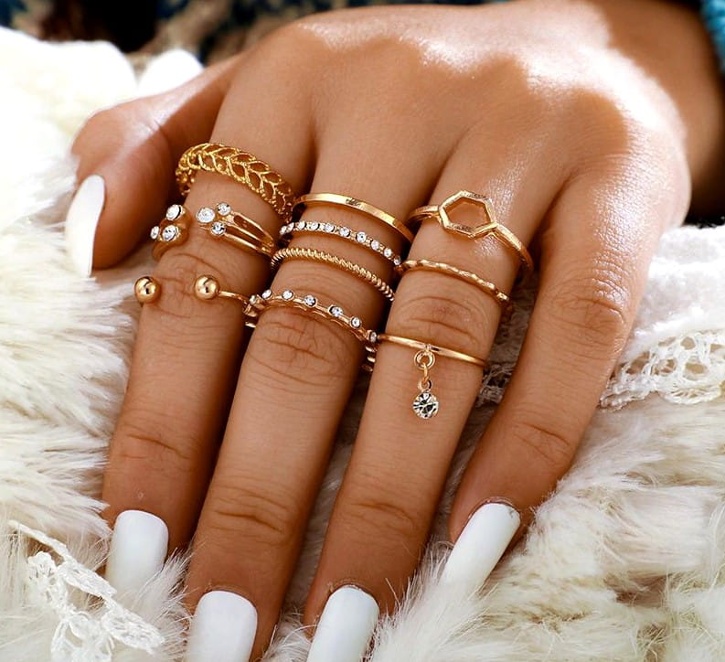 Gredzenu komplekts HIT - 8 gab.