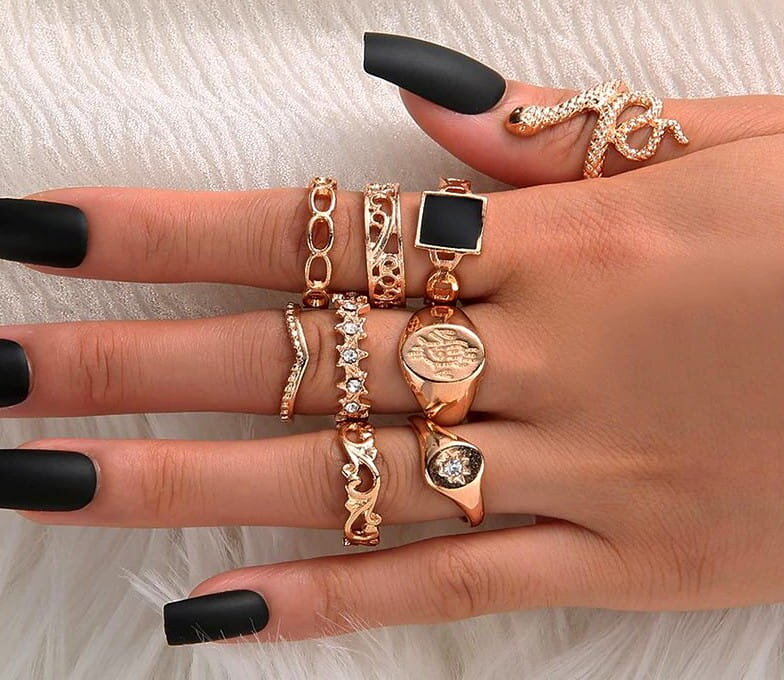 Gredzenu komplekts HIT, 9 gab.