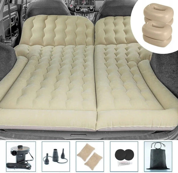 Automašīnas matracis, divvietīgs, XXL, ar sūkni 