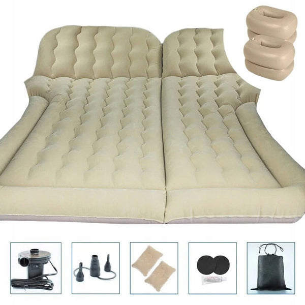 Automašīnas matracis, divvietīgs, bēšs 