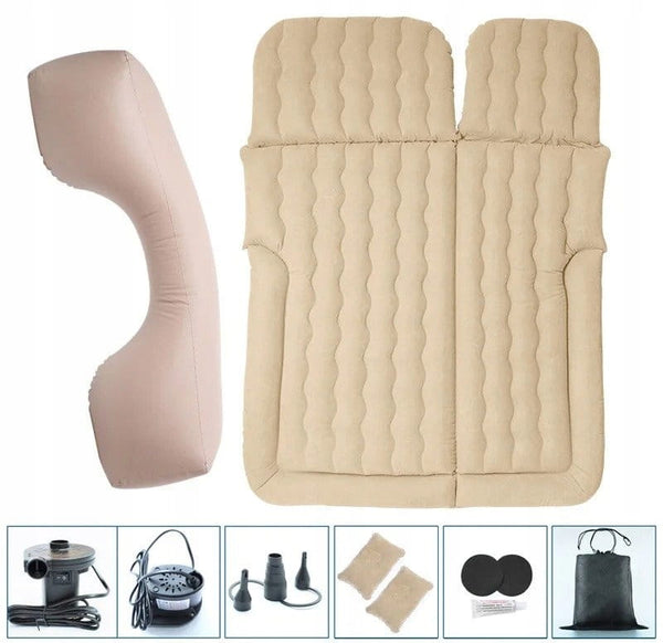 Automašīnas matracis, divvietīgs, bēšs 