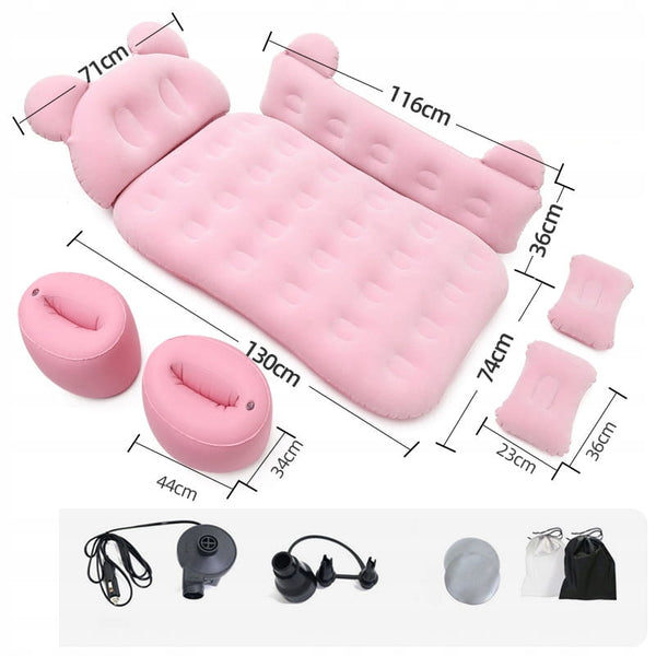 Automašīnas matracis, melns, XL