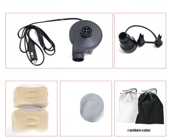 Automašīnas matracis, melns, XL