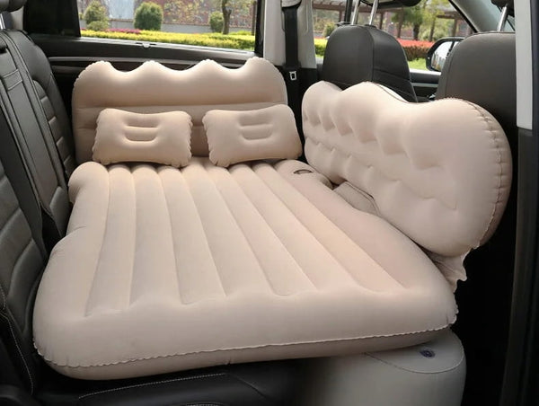 Automašīnas matracis, bēšs, ar sūkni