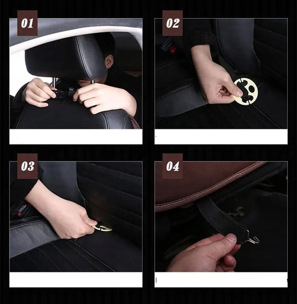 Automašīnas organizators, bērnu galds ar planšetdatoru un krūzīšu turētāju