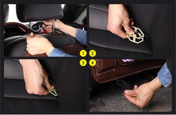 Automašīnas organizators, eko ādas galdiņš, XL