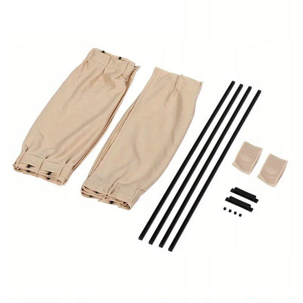 Automašīnas saules aizkari, bēši, 50x39 cm