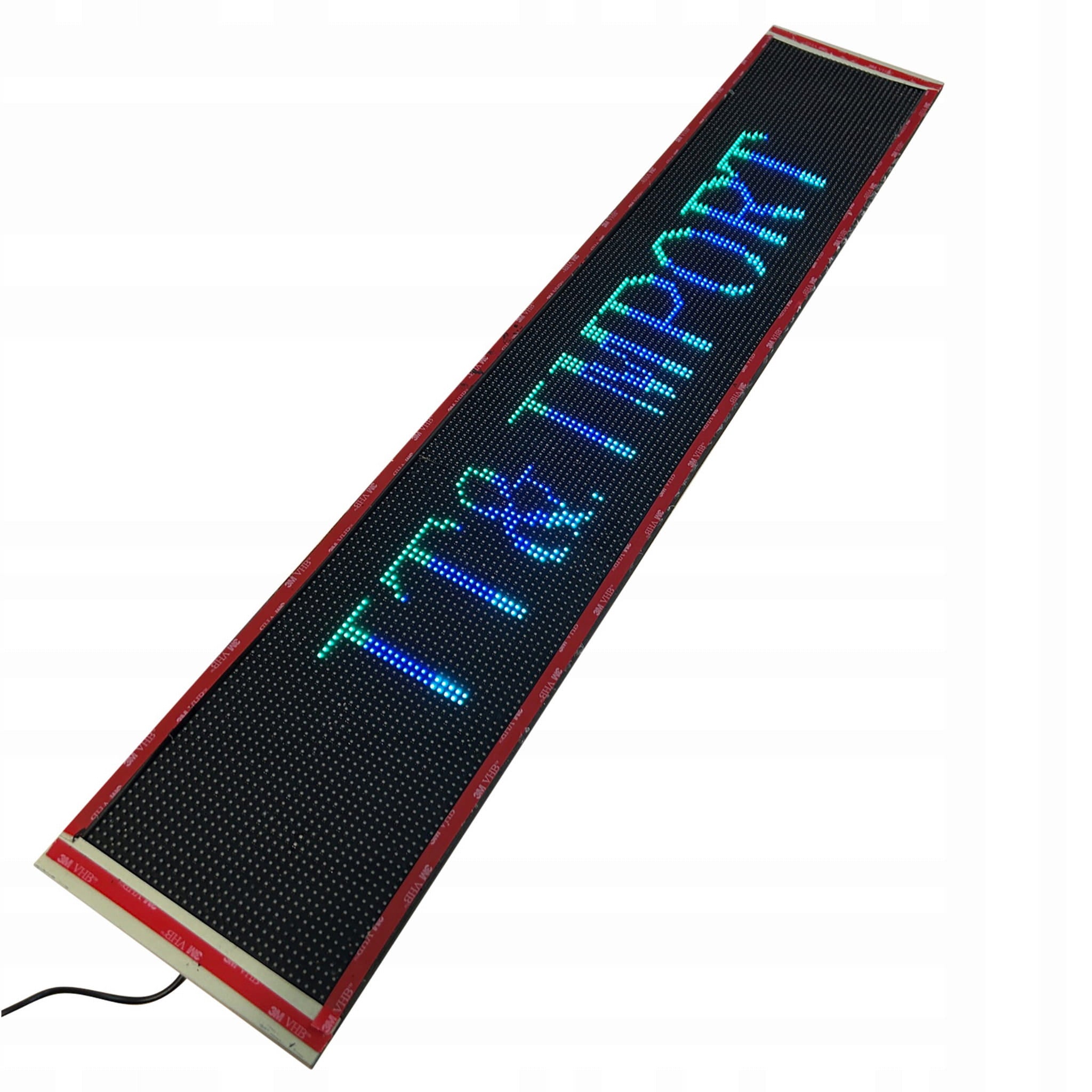 LED displejs, krāsains, automašīnai, Melex, Bluetooth, USB, projekts XXXL
