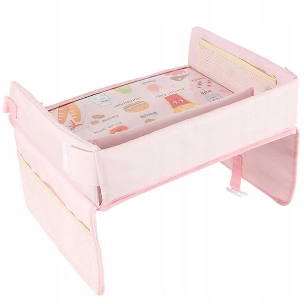 Bērnu ceļojumu galds automašīnai, bēšs