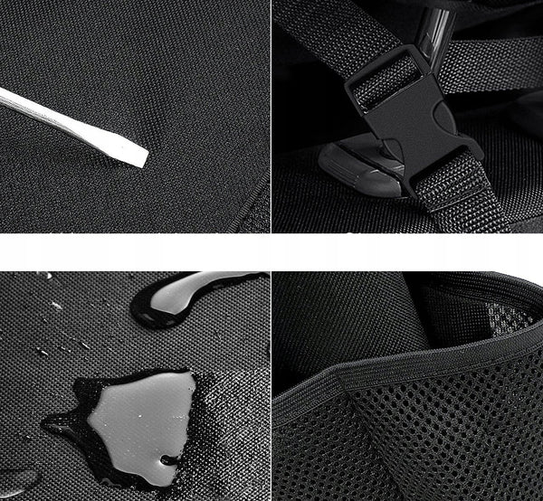 Automašīnas bagāžnieka organizators, trīs nodalījumi