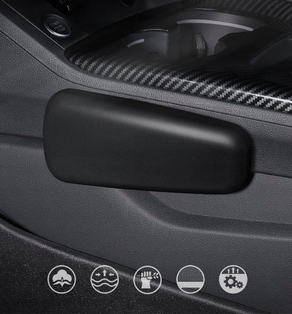 Automašīnas ceļgalu un elkoņu sargi, pašlīmējoši, ērti