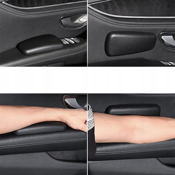 Automašīnas ceļgalu un elkoņu sargi, pašlīmējoši, ērti