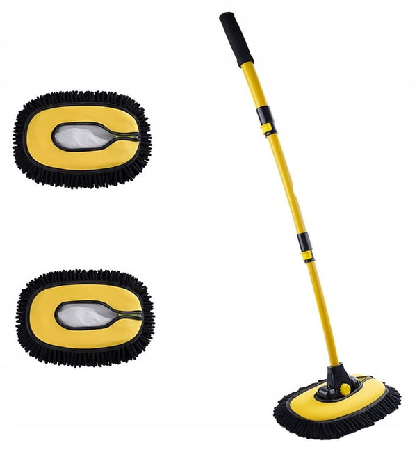 Automašīnas logu tīrīšanas birste, mīksta, 3 ieliktņi