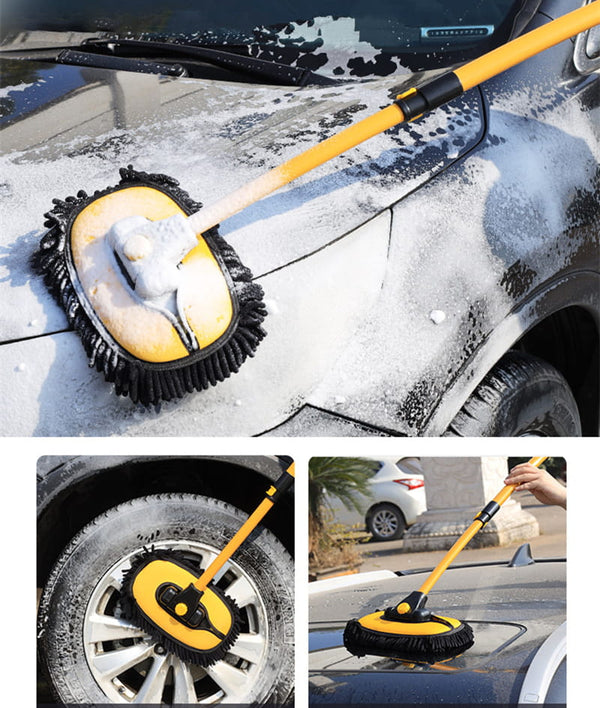 Automašīnas logu tīrīšanas birste, mīksta, 3 ieliktņi