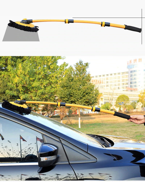 Automašīnas logu tīrīšanas birste, mīksta, 3 ieliktņi