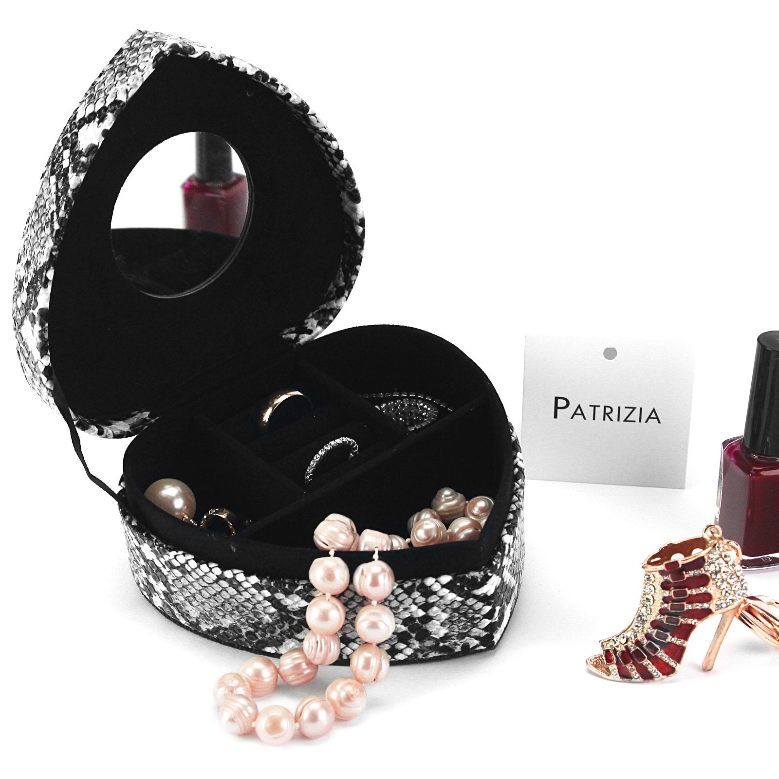 PATRIZIA BEAUTY-H3 pilkas kuferėlis popiel