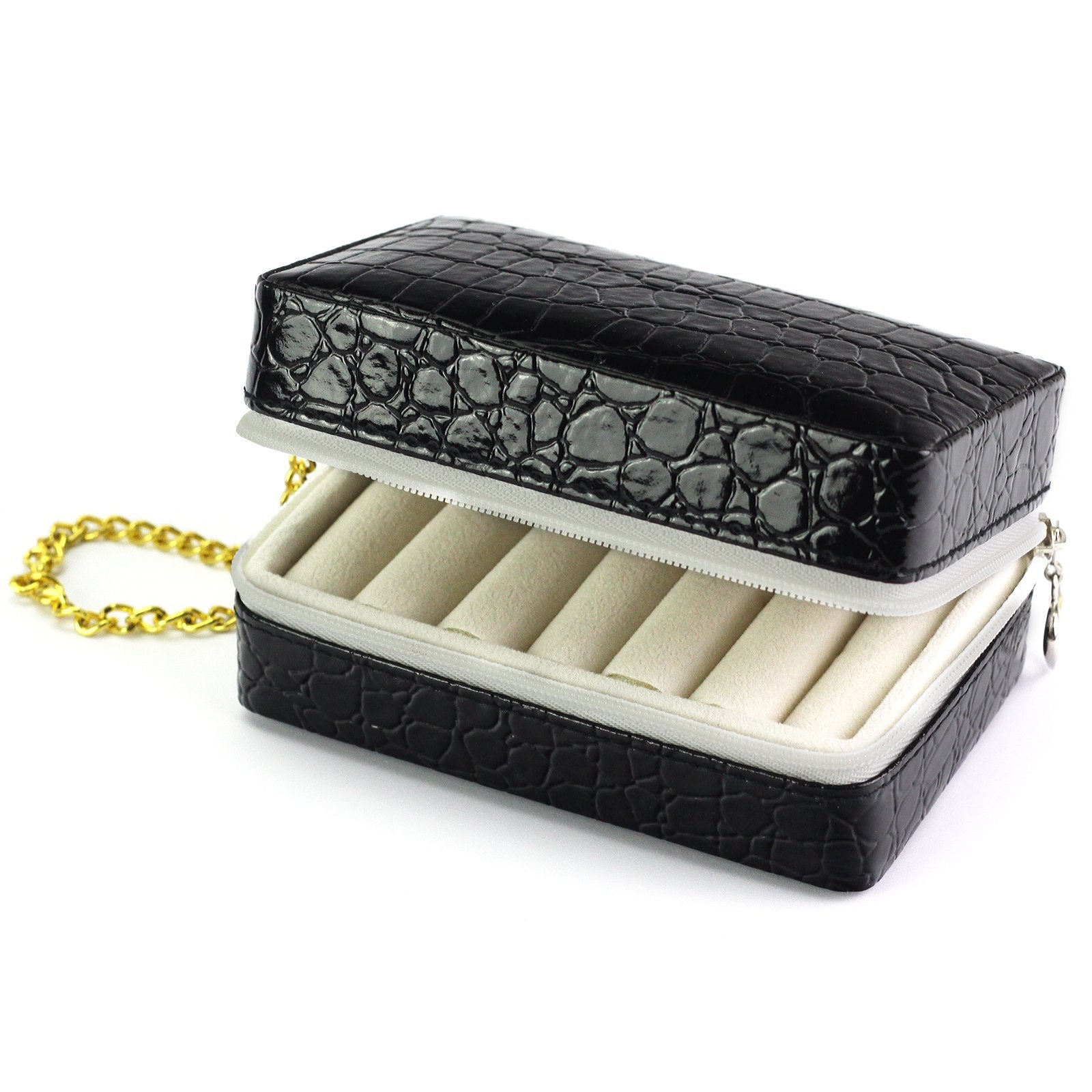 PATRIZIA BEAUTY-18013-BL juodas lagaminėlis czarny