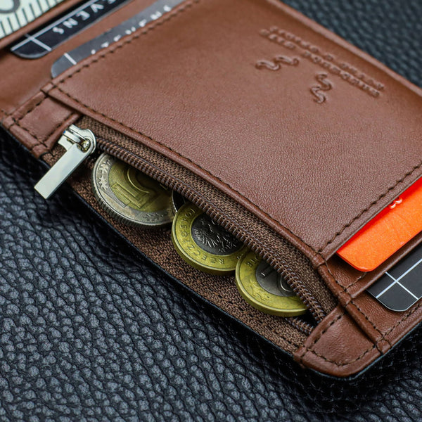 Vīriešu plāns maks, karšu turētājs ar RFID S22