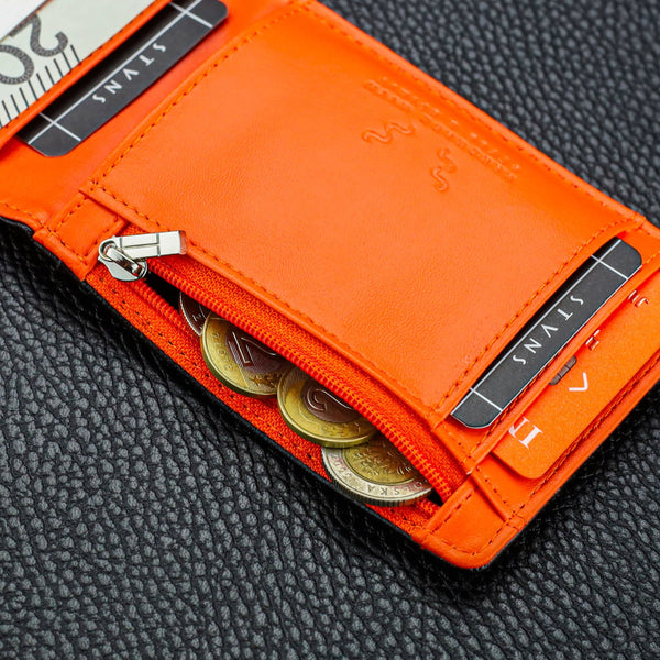 Vīriešu plāns maks, karšu turētājs ar RFID S23 identifikāciju