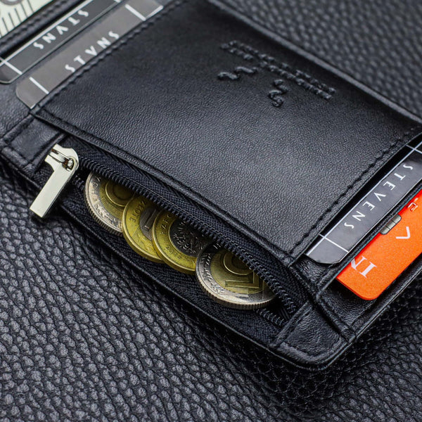 Vīriešu plāns maks, karšu turētājs ar RFID S24 identifikāciju