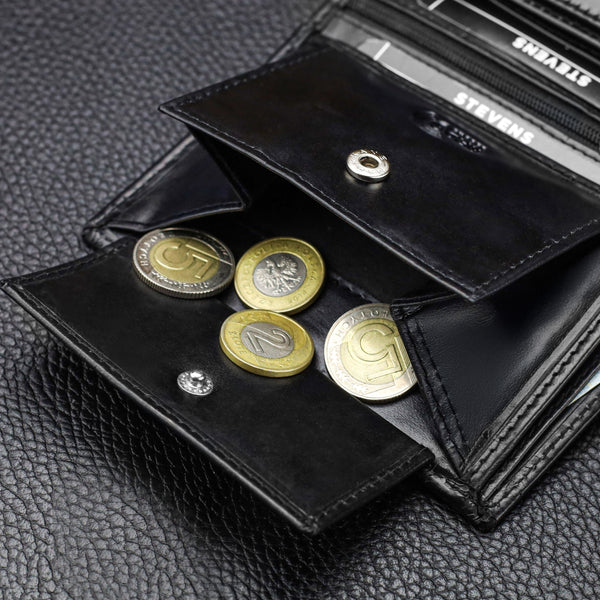 Vīriešu vertikāls ādas maks Stevens DP01 S16