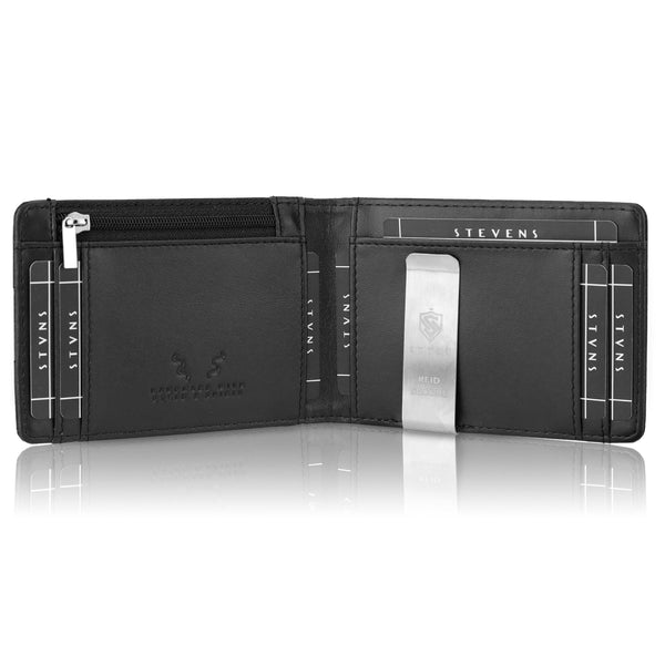 Vīriešu plāns maks, karšu turētājs ar RFID S24 identifikāciju