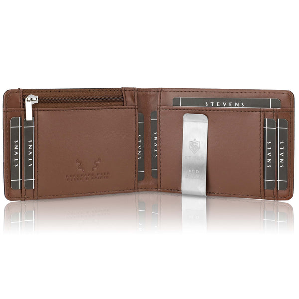 Vīriešu plāns maks, karšu turētājs ar RFID S22