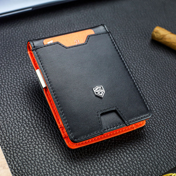 Vīriešu plāns maks, karšu turētājs ar RFID F02 S21
