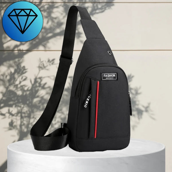 Maza sporta mugursoma vīriešiem L132, melna R279