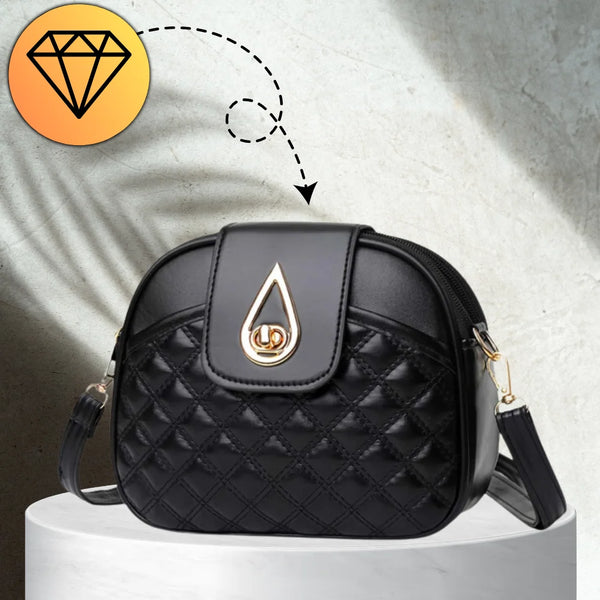 Sieviešu rokassoma D11, melna R303