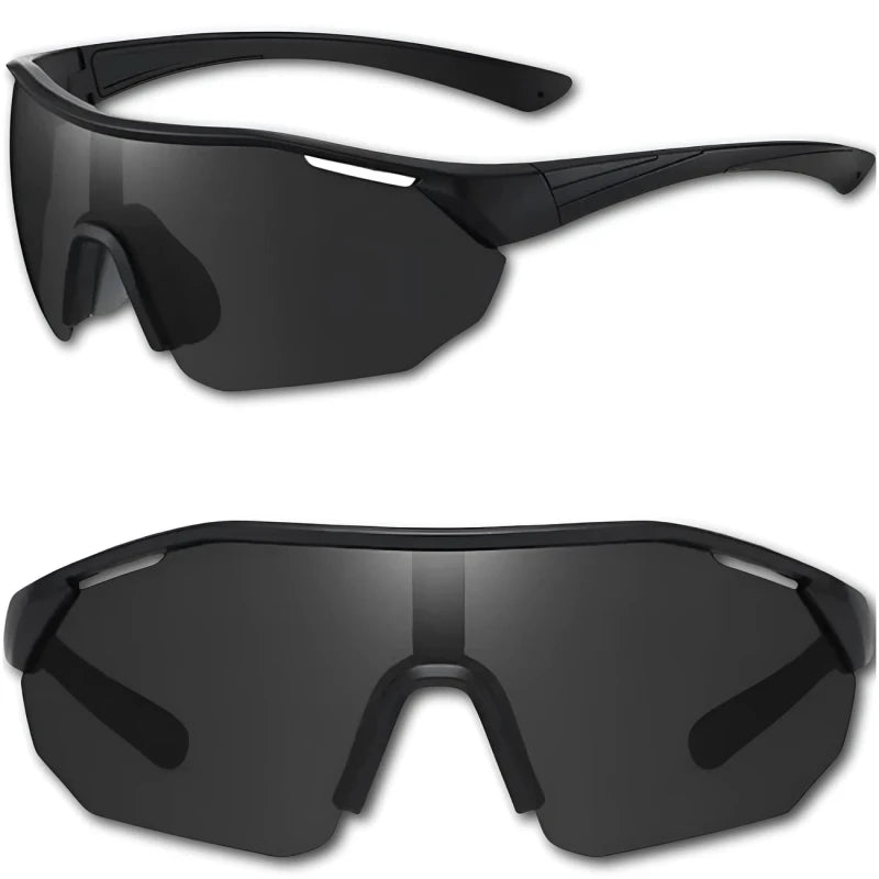 Polarizētas sporta brilles vīriešiem B58, melnas 