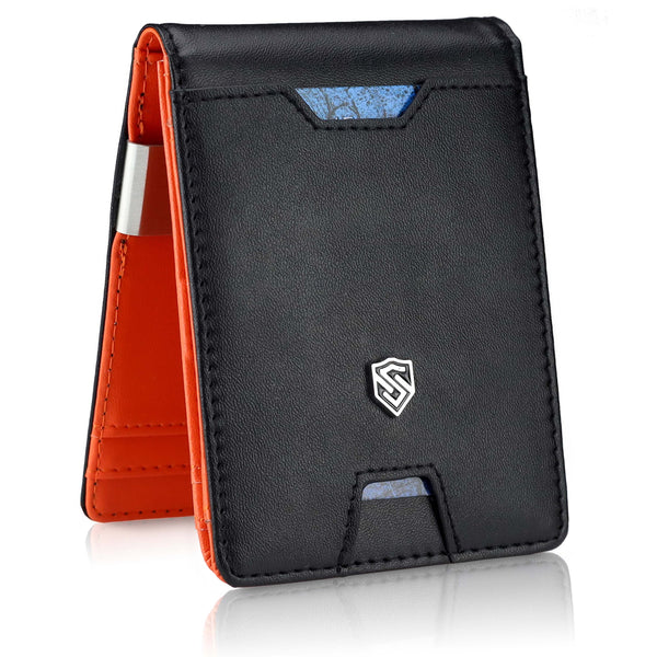 Vīriešu plāns maks, karšu turētājs ar RFID S23 identifikāciju