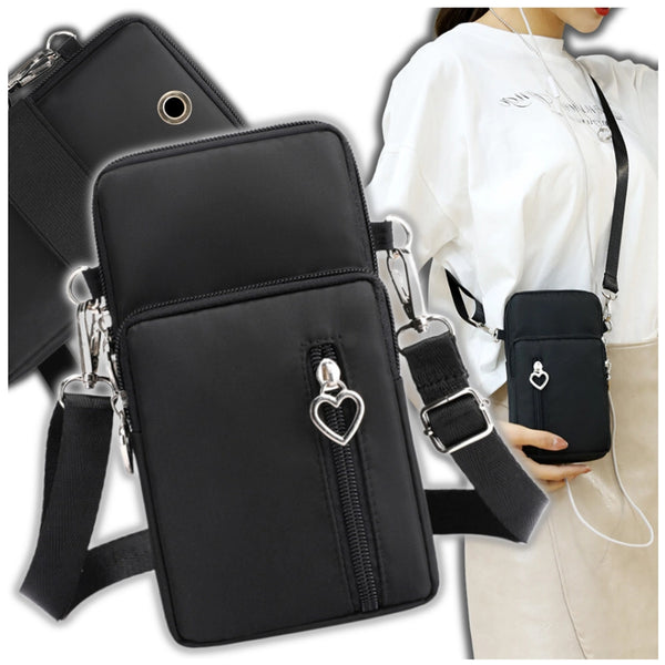 Maza sieviešu rokassomiņa T72, melna